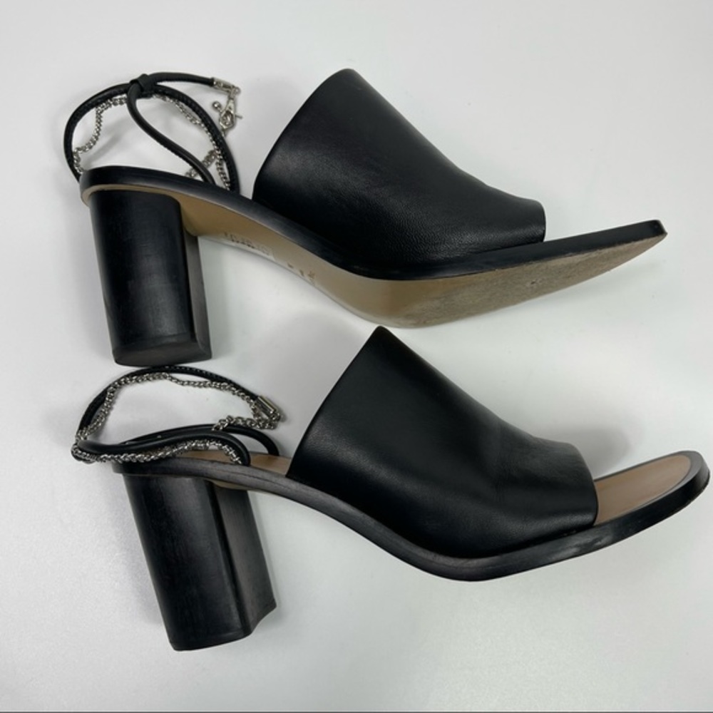 rag & bone Black Leather Heels - Picture 10 of 11